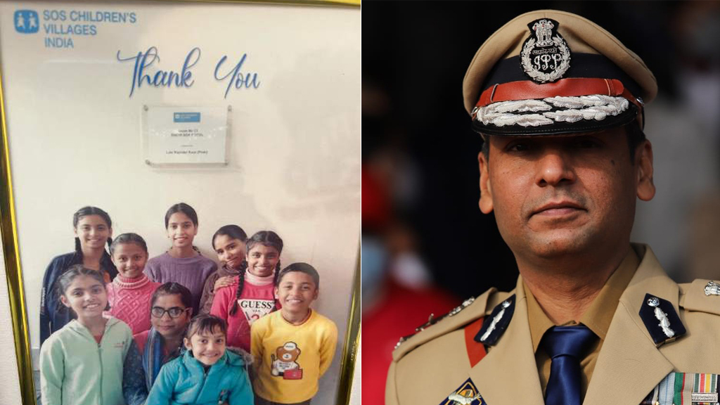 "Former ADGP Jammu, Mukesh Singh, Extends Heartfelt Support to Terminally Ill Cancer Patient